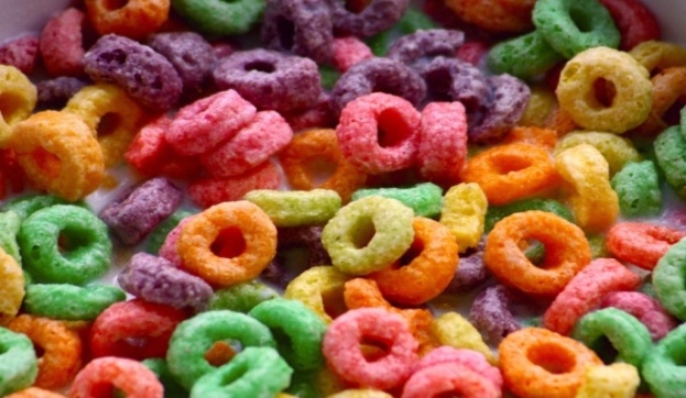 Resultado de imagen para cereales con colorantes